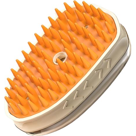 Brosse Vapeur Animaux Peigne de Toilettage Électrique à Vaporisateur Brosse à Démêler à Vapeur pour Chat Pour Démêlage Massant Durant Le Bain Des Chiots (1/5)
