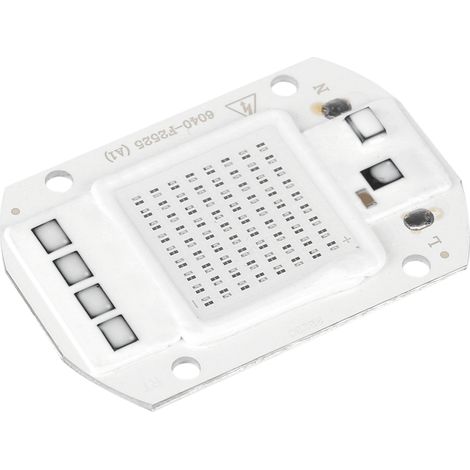 Puce LED, source lumineuse de puce COB AC220V 50W 6040 convient pour la lampe de projecteur de projecteur LED bricolage(Lumière bleue) (1/3)