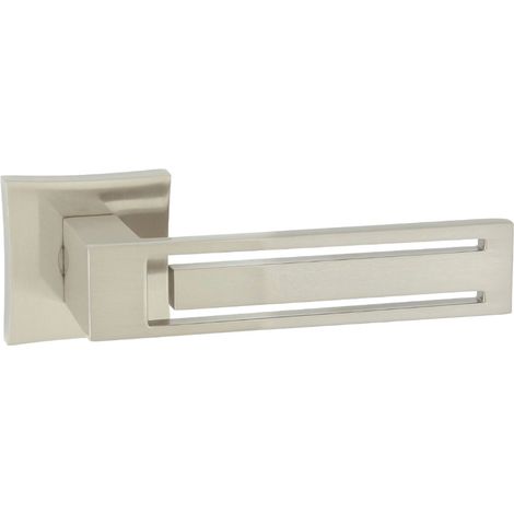 DOMINO Poignée de porte MAGNET QR M9 Poignée Sans rosace Nickel (1/5)
