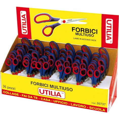 Utilia ESPOSITORE FORBICI MULTIUSO 36 PZ.