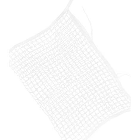 Mangeoire à Foin pour Chevaux en Filet Tressé Suspendu, Pe Blanc Structure Multihole, pour Étable et Jouet de Repos, Convient au Cheval la Chèvre (1/5)