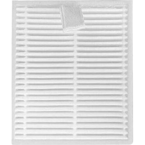 Accessoires Aspirateur Robot - 2 Brosses Principales - 4 Filtres HEPA - 6 Brosses Latérales - 3 Balais À Franges - Compatible Xiaomi E10 E12 - Lot De 15 Pièces (1/4)