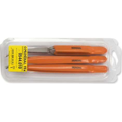 SERIE SET PINZETTE PLASTICATE DI PRECISIONE 3 PZ ELETTRONICA MODELLISMO MUNDIAL (1/4)