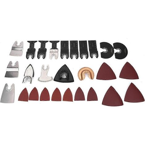 Ensemble de 70 lames de scie oscillantes, accessoire multi-outils pour la coupe du bois et du plastique