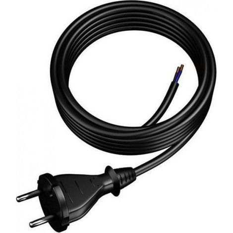 Câble De Connexion - Fiche Droite IP20 - H07RN-F - 4 M - Noir - 1 Pièce