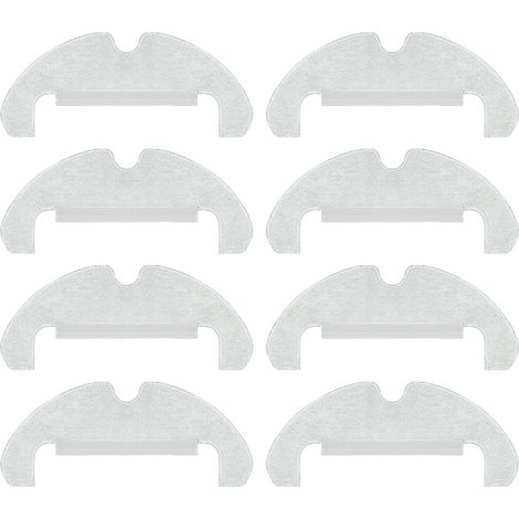 8 Serpillière Compatible Dreame D10 Plus,D9 Plus,Z10 Pro,Lavable,Réutilisable,Sol Parquet (1/5)