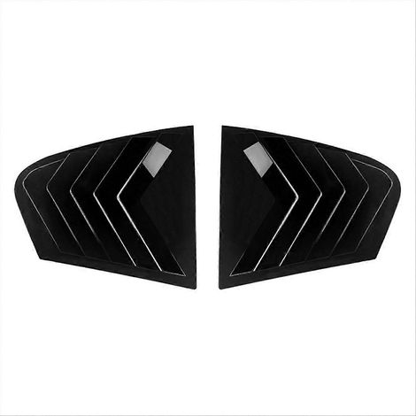 Garniture de volets, persiennes et stores pour voiture, noir brillant (1/5)