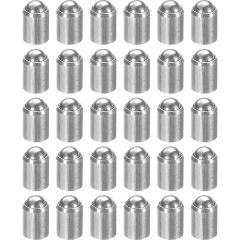 30pcs Plongeurs À Ressort À Bille 3x4mm Acier Inoxydable 304 Perles De Positionnement Sans Étape Plongeurs À Ressort À Bille Verrou Porte Armoire Dispositifs Mécaniques Meubles (1/5)