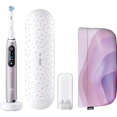 Oral-B iO Series 9, White Alabaster Luxe Edition Elektrische Zahnbürste