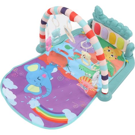 Tapis d'éveil musical multifonction et détachable pour bébé, nouveau-né et tout-petit. (1/5)