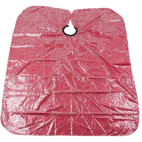 Tablier De Coiffure - Matériau Durable - Pour Salon Et Maison - Poche Spacieuse - Rouge (1/5)