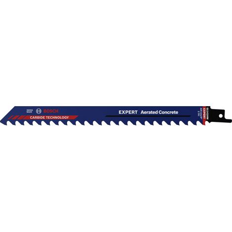 Bosch Accessories 2608900408 EXPERT ‘Aerated Concrete’ S 1141 HM Säbelsägeblatt, 1 Stück Sägeblatt-L