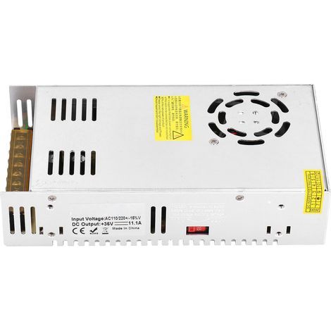 400-W-Schaltnetzteil, 36 V, 11 A, Eingang AC 115/230 V, Schrittmotor, CNC-Fräsen-Kit (1/5)