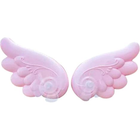 Décorations pour casque de moto – Ornement mignon, étanche, motif ailes d'ange pour scooter, rétroviseur, moto, vélo, voiture, remorque (1/5)