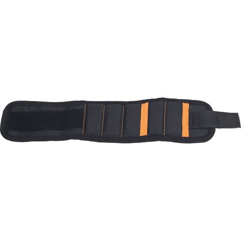 Magnetisches Armband mit 5 Doppelfächern und Taschen, aus leichtem Oxford-Gewebe, praktisches Werkzeug für Heimwerkerarbeiten und Dekorationen. (1/5)