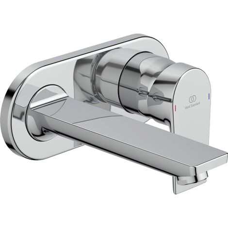 Ideal Standard Tesi Wall Mounted Basin Mixer Tap - Chrome