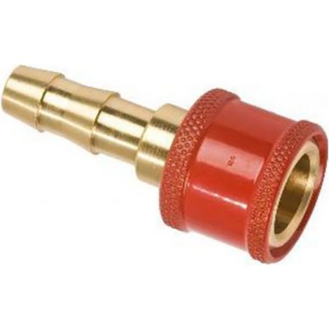 Raccord LOR femelle Acetylène pour tuyau Ø10-17mm