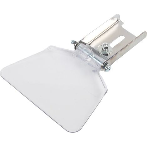 Meuleuse d'établi 200/250 mm, couvercle de protection universel en verre acrylique transparent de sécurité, déflecteur à copeaux et miroir de protection (1/2)