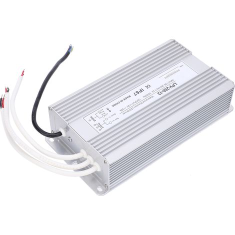 Alimentation étanche DC12V 250W LPV-250-12 transformateur driver régulateur pour LED bande