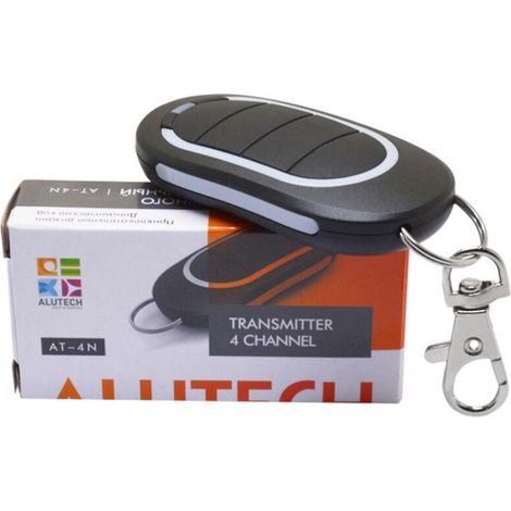 Télécommande Alutech AT-4N 433.92MHz pour porte de garage et portail, 4 canaux (1/5)