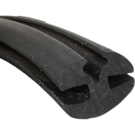 Joint d'étanchéité en caoutchouc de 6 mm à 6 mm pour pare-brise de voiture, fourgonnette ou bus, avec bande de remplissage. (1/5)