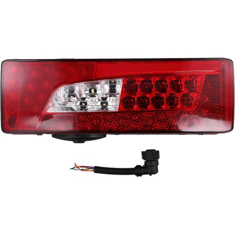 Feu arrière LED 24 V pour camion Scania (1 pièce) avec connecteurs, accessoires et pièces détachées (réf. Right 2241859) (1/5)