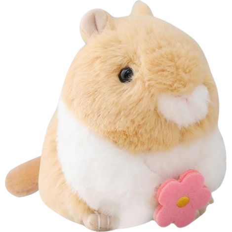 Hamster en peluche à ficelle, jouet éducatif interactif pour hamster, hamster en peluche, hamster à queue qui remue, hamster interactif à remonter (1/5)