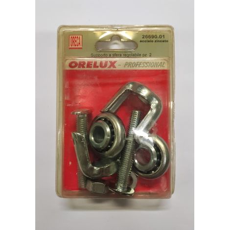 ORECA - SUPPORTO A SFERA REGOLABILE CONGAMBO FILETTATO 10MM
