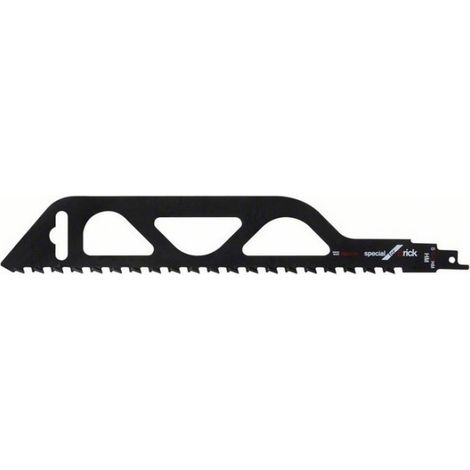 Lame de scie sabre Expert Hollow Brick Longueur 300 mm Largeur 50 mm Pas de dent TPI 2 12,7 mm S-Shank 1 pièce / carte BOSCH (1/10)