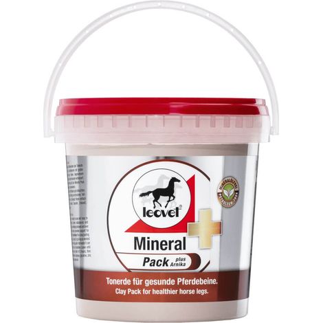 Leovet Mineralpack plus argile d'Arnica pour des jambes de cheval saines