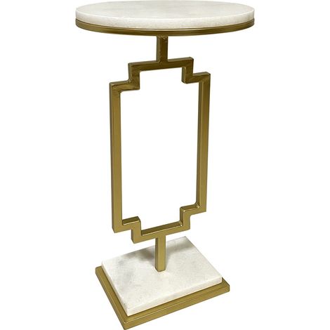 Signes Grimalt Auxiliary Möbeltabelle Goldhilfstisch - 60x30x30 cm (1/2)