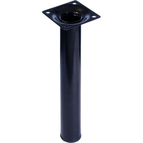 Piede tondo "Element System" - Ø 30 - H.250 mm. - nero