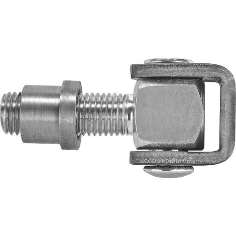 Gond de Porte 83 mm réglable avec Patte à Souder M16 Ferrure (1/2)