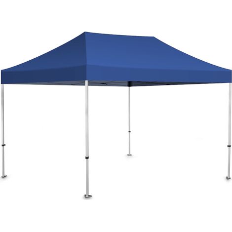 Techo para estructura de tienda de campaña de 3x4,5 m - azul