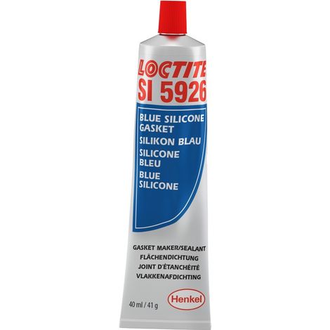 Loctite – Pâte à joint silicone bleu 40 ml – Étanchéité carter moteur – Résiste aux huiles et températures de -55 à +200 °C – Flexible et non coulante