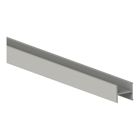 Perfil Placard H16mm. Largo 117cm. - Blanco / 117cm