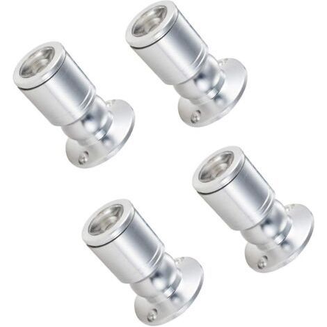 Mini Recessed Spotlights for Showcase - LED, miniature spotlights, ceiling surface, 1W (1/5)