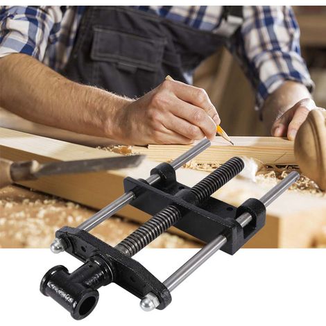 Robuster 7-Zoll-Tischschraubstock für Holzbearbeitung und Reparaturen, aus langlebigem Metall (1/5)