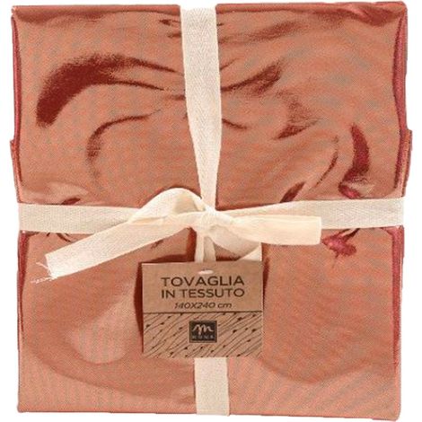 Tovaglia natalizia in tessuto per tavola di Natale e festività 140 x 240 cm -Rosso (1/2)