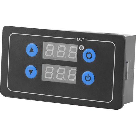 YF-4 Einstellbares Zyklusverzögerungs-Timer-Relaismodul mit digitaler Anzeige, Zeitverzögerungsplatine, 12 V DC (1/5)