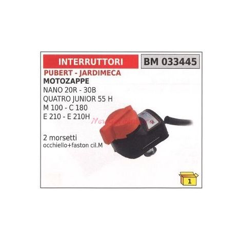 PUBERT interruptor motor azada nano 20R 30 B m100 c180 e210 033445