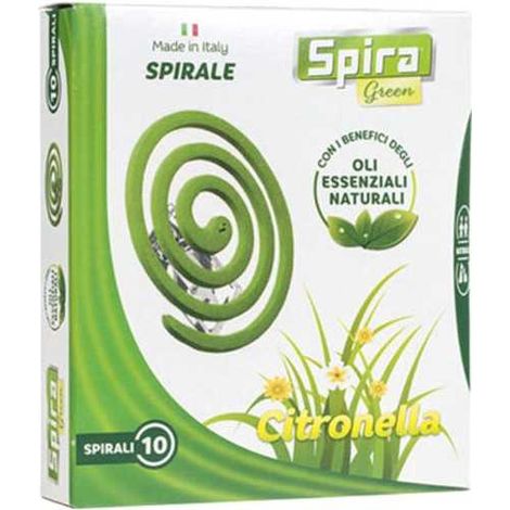 Désodorisants en spirale parfumés, lot de 10, Spira Green