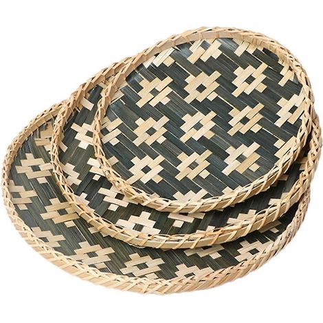 Lot de 3 pelles à poussière colorées, décorations pour le Nouvel An, assiettes à nourriture - (1/5)