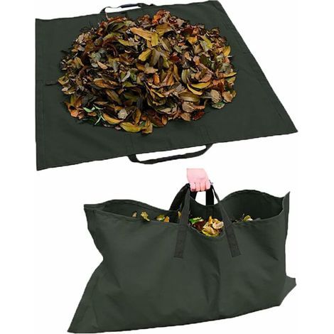 reno – 2-in-1 faltbarer Gartenabfallsack, strapazierfähig, wiederverwendbar und wasserdicht, aus Oxford-Gewebe für Laub und Gras. (1/5)