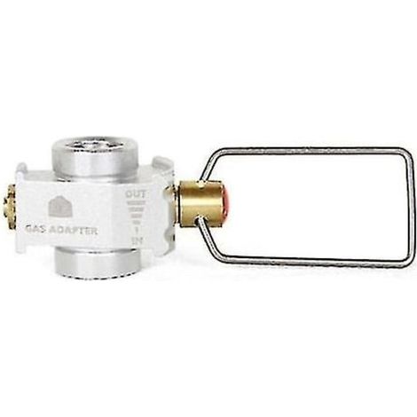 Adaptateur de conversion pour réservoir plat Gas Saver Plus, valve adaptatrice pour gaz de camping (1/5)