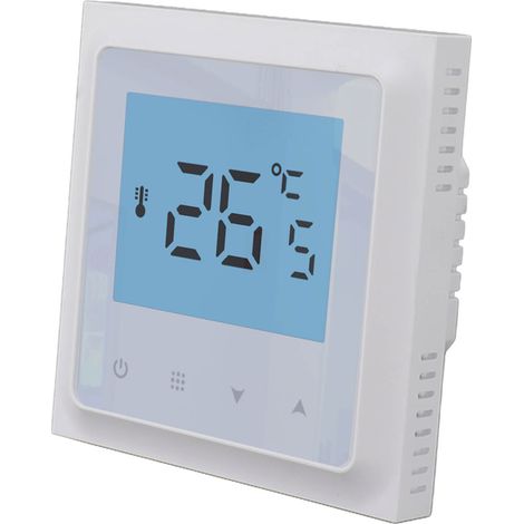 Intelligenter Thermostat für den Heimgebrauch, steuerbar per Smartphone, WLAN-fähiger Temperaturregler für Fußbodenheizung mit Hintergrundbeleuchtung, 90–240 V (1/5)