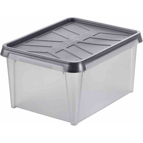 Orthex 3461050 Scatola di immagazzinaggio (L x L x A) 50 x 40 x 27 cm Grigio 1 pz. (1/5)