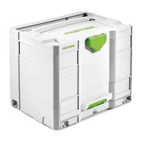 Festool – Coffret Systainer T-LOC SYS-COMBI 3 – Rangement modulable pour outils électroportatifs – Tiroir à compartiments flexibles – Compatible avec système Systainer (1/6)