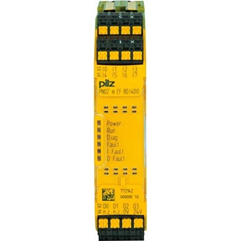 PILZ 4046548069402 PNOZ M EF 8DI4DO APPAREIL DE SURVEILLANCE DES CIRCUITS ORIENTÉS SÉCURITÉ 772142