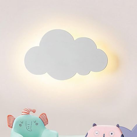 Applique LED Nuage pour chambre d'enfant, lampe de chevet, veilleuse, éclairage mural décoratif pour chambre, salon, escaliers, 18 W, 3 éclairages